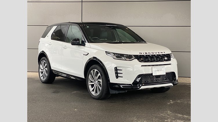 2024 認定中古車 Land Rover Discovery Sport フジホワイト プラグインハイブリッド（ガソリン） 標準ホイール Dynamic HSE