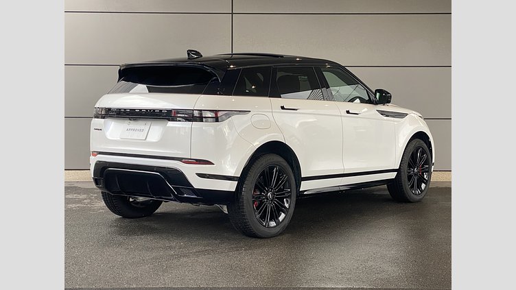 2024 認定中古車 Land Rover Range Rover Evoque オストゥーニパールホワイト P300eプラグインハイブリッド（ガソリン） スタンダードホイールベース DYNAMIC HSE