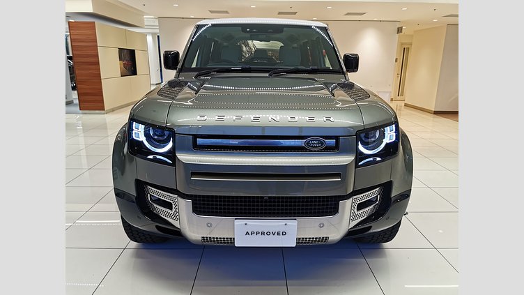 2025 認定中古車 Land Rover Defender 110 パンゲアグリーン D350 ディーゼルマイルドハイブリッド S