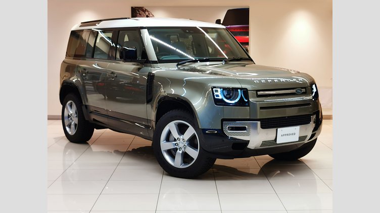 2025 認定中古車 Land Rover Defender 110 パンゲアグリーン D350 ディーゼルマイルドハイブリッド S