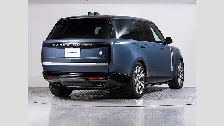 2023 認定中古車 Land Rover Range Rover ヴァレジネブルー 615 AWD（AT） ロングホイールベース SV