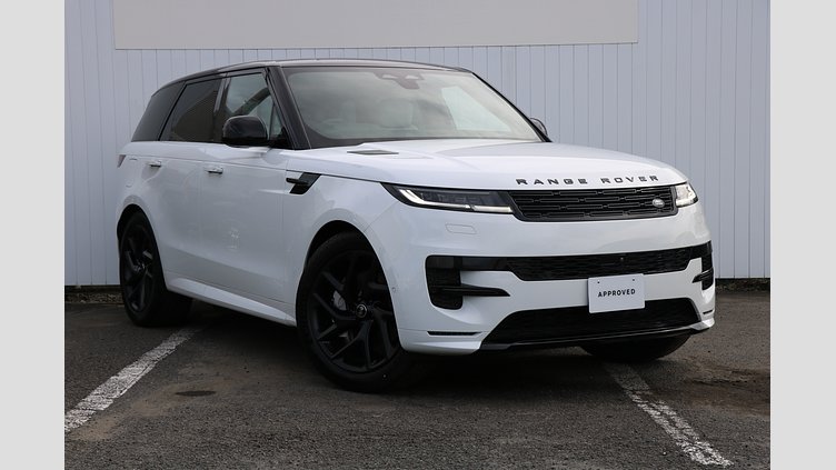 2024 認定中古車 Land Rover Range Rover Sport フジホワイト P550eプラグインハイブリッド（ガソリン） スタンダードホイールベース Dynamic SE