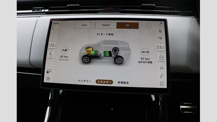 2024 認定中古車 Land Rover Range Rover Sport フジホワイト P550eプラグインハイブリッド（ガソリン） スタンダードホイールベース Dynamic SE