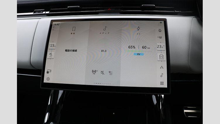 2024 認定中古車 Land Rover Range Rover Sport フジホワイト P550eプラグインハイブリッド（ガソリン） スタンダードホイールベース Dynamic SE