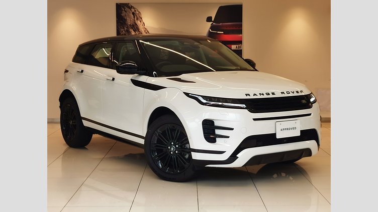 2024 認定中古車 Land Rover Range Rover Evoque オストゥーニパールホワイト D200マイルドハイブリッド（ディーゼル） スタンダードホイールベース DYNAMIC SE