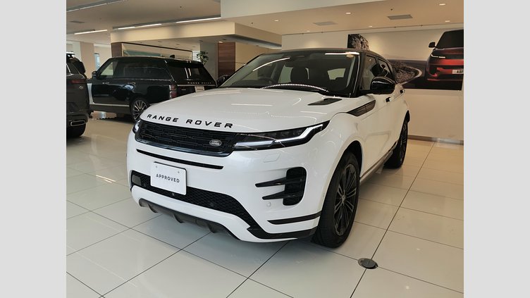 2024 認定中古車 Land Rover Range Rover Evoque オストゥーニパールホワイト D200マイルドハイブリッド（ディーゼル） スタンダードホイールベース DYNAMIC SE