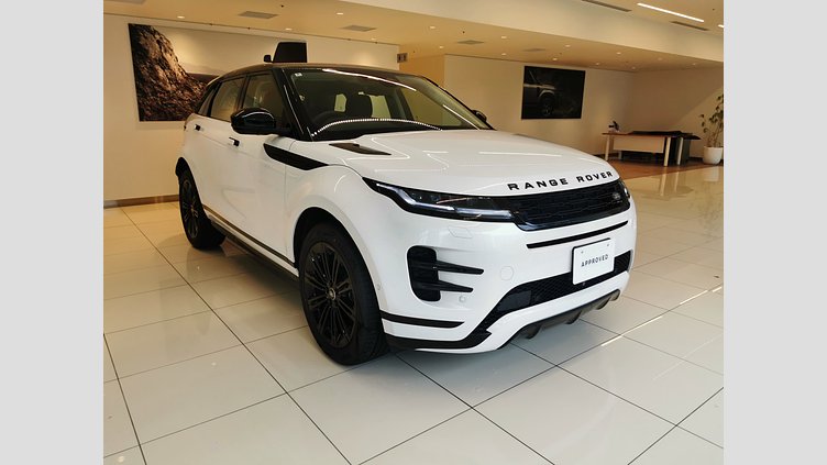 2024 認定中古車 Land Rover Range Rover Evoque オストゥーニパールホワイト D200マイルドハイブリッド（ディーゼル） スタンダードホイールベース DYNAMIC SE