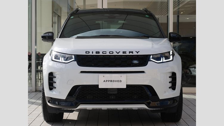 2024 認定中古車 Land Rover Discovery Sport フジホワイト D200マイルドハイブリッド（ディーゼル） 標準ホイール Dynamic SE