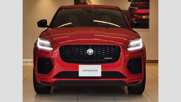 2024 認定中古車 Jaguar E-Pace フィレンツェレッド D200マイルドハイブリッド（ディーゼル） R-DYNAMIC SE