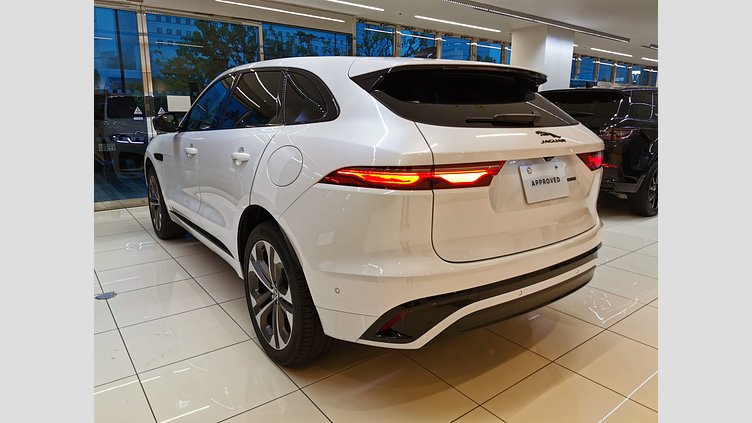 2024 認定中古車 Jaguar F-Pace オストゥーニパールホワイト P400e ガソリン プラグインハイブリッド R-DYNAMIC SE