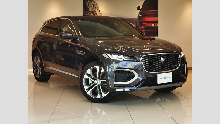 2024 認定中古車 Jaguar F-Pace カルパチアングレイ P400e ガソリン プラグインハイブリッド R-DYNAMIC SE