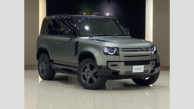 2024 認定中古車 Land Rover Defender 90 パンゲアグリーン D350 ディーゼルマイルドハイブリッド X-Dynamic HSE