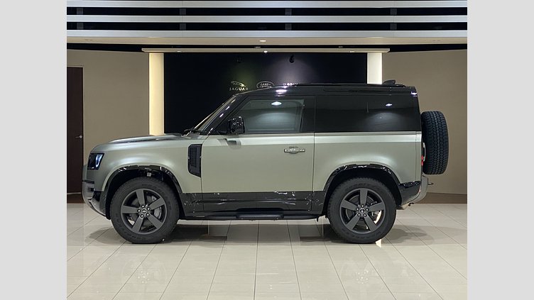 2024 認定中古車 Land Rover Defender 90 パンゲアグリーン D350 ディーゼルマイルドハイブリッド X-Dynamic HSE