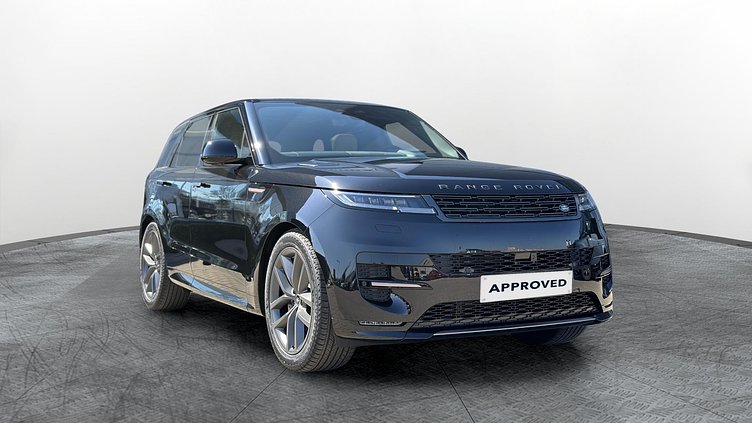 2025 APPROVED Land Rover Range Rover Sport Santorini Black D300 Diesel Mild Hybrid Dynamic HSE