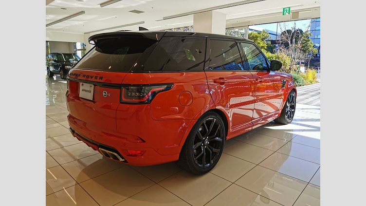 2022 認定中古車 Land Rover Range Rover Sport SVO Premium Palette Orange 5.0L V8 supercherged SVR