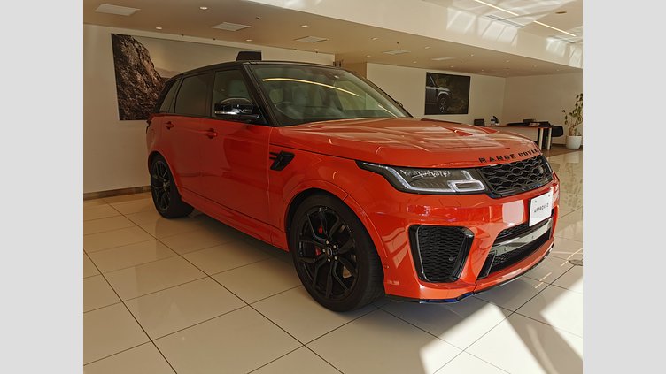 2022 認定中古車 Land Rover Range Rover Sport SVO Premium Palette Orange 5.0L V8 supercherged SVR