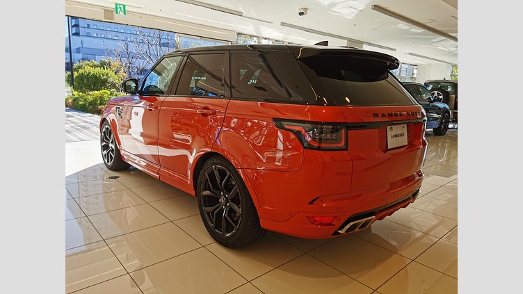 2022 認定中古車 Land Rover Range Rover Sport SVO Premium Palette Orange 5.0L V8 supercherged SVR