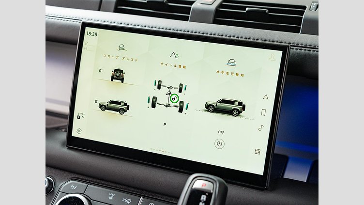 2024 認定中古車 Land Rover Defender 110 サントリーニブラック D300 AWD（AT） X-DYNAMIC HSE