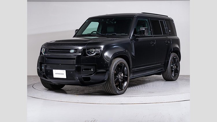 2024 認定中古車 Land Rover Defender 110 サントリーニブラック D300 AWD（AT） X-DYNAMIC HSE