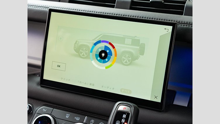 2024 認定中古車 Land Rover Defender 110 サントリーニブラック D300 AWD（AT） X-DYNAMIC HSE