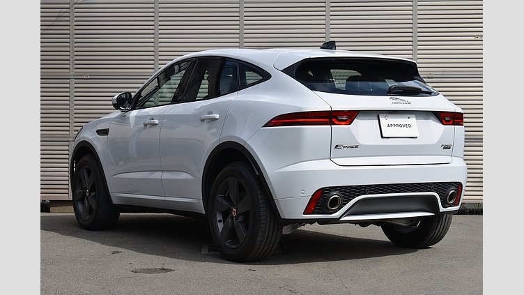 2019 認定中古車 Jaguar E-Pace ユーロンホワイト P250 オートマチック全輪駆動 CHEQUERED FLAG