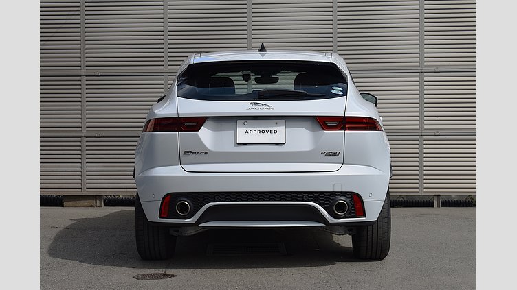 2019 認定中古車 Jaguar E-Pace ユーロンホワイト P250 オートマチック全輪駆動 CHEQUERED FLAG