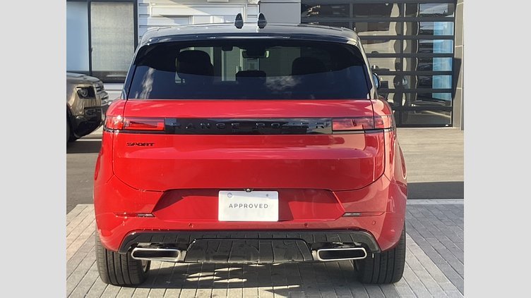 2025 認定中古車 Land Rover Range Rover Sport フィレンツェレッド P550eプラグインハイブリッド（ガソリン） スタンダードホイールベース Dynamic SE