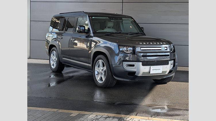 2023 認定中古車 Land Rover Defender 130 カルパチアングレイ D300 AWD AUTOMATIC MHEV SE