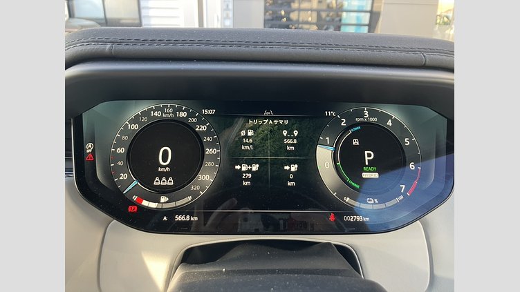 2025 認定中古車 Land Rover Range Rover Sport フィレンツェレッド P550eプラグインハイブリッド（ガソリン） スタンダードホイールベース Dynamic SE