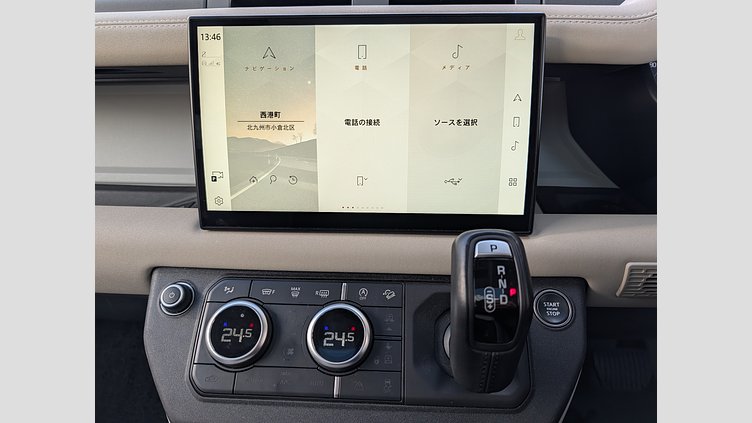 2023 認定中古車 Land Rover Defender 130 カルパチアングレイ D300 AWD AUTOMATIC MHEV SE
