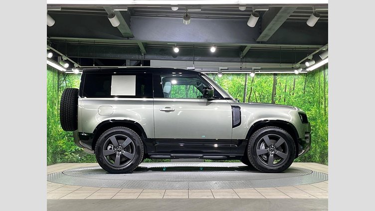 2024 認定中古車 Land Rover Defender 90 パンゲアグリーン D350 ディーゼルマイルドハイブリッド X-Dynamic HSE