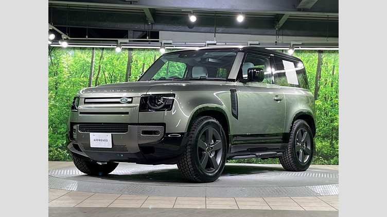 2024 認定中古車 Land Rover Defender 90 パンゲアグリーン D350 ディーゼルマイルドハイブリッド X-Dynamic HSE