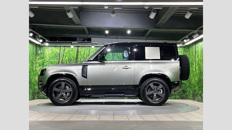2024 認定中古車 Land Rover Defender 90 パンゲアグリーン D350 ディーゼルマイルドハイブリッド X-Dynamic HSE