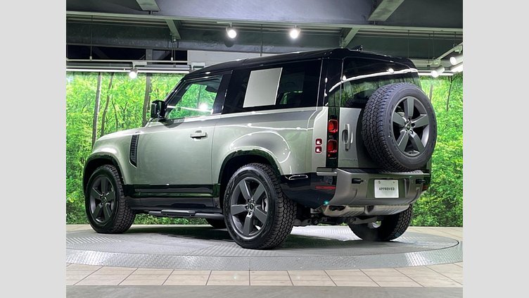 2024 認定中古車 Land Rover Defender 90 パンゲアグリーン D350 ディーゼルマイルドハイブリッド X-Dynamic HSE