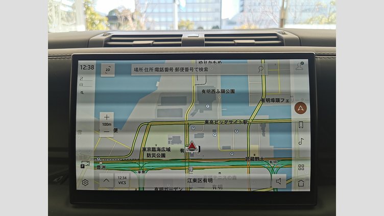 2022 認定中古車 Land Rover Defender 110 サントリーニブラック D300 AWD（AT） X-DYNAMIC HSE