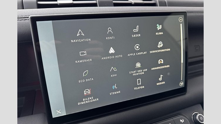 2024 Approved Land Rover Defender 110 Santorini Black Diesel Mild Hybrid Dd250 Hard Top X-Dynamic SE