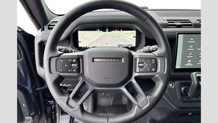 2024 Approved Land Rover Defender 110 Santorini Black Diesel Mild Hybrid Dd250 Hard Top X-Dynamic SE