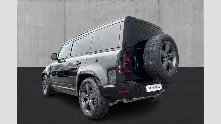 2024 Approved Land Rover Defender 110 Santorini Black Diesel Mild Hybrid Dd250 Hard Top X-Dynamic SE