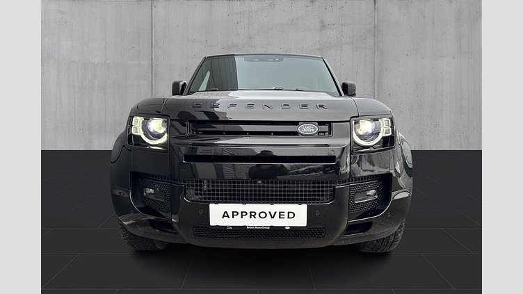 2024 Approved Land Rover Defender 110 Santorini Black Diesel Mild Hybrid Dd250 Hard Top X-Dynamic SE