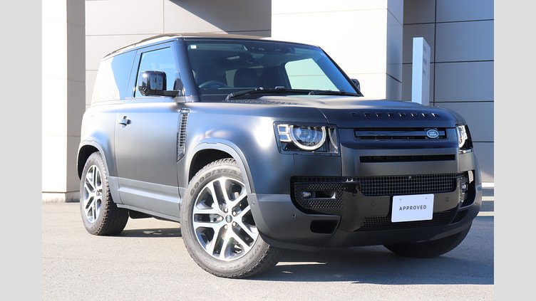 2023 認定中古車 Land Rover Defender 90 サントリーニブラック P300 AWD（AT） SE