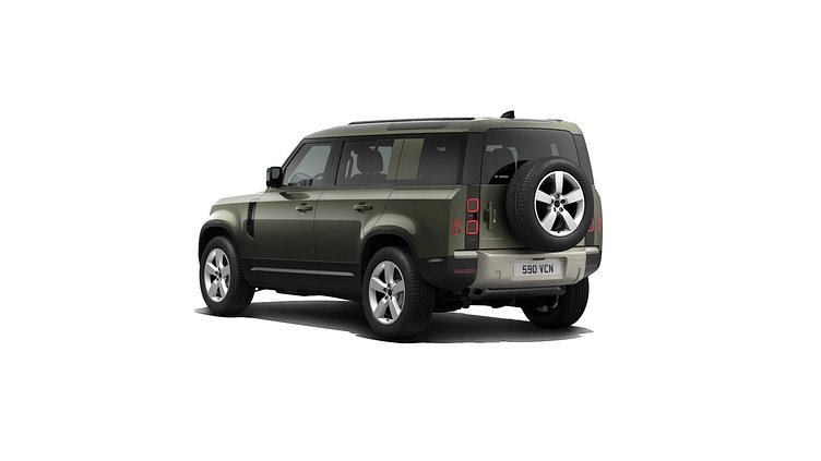 2025 Mới Land Rover Defender 110 Xanh lá Woolstone Green 3.0 P400 MHEV S
