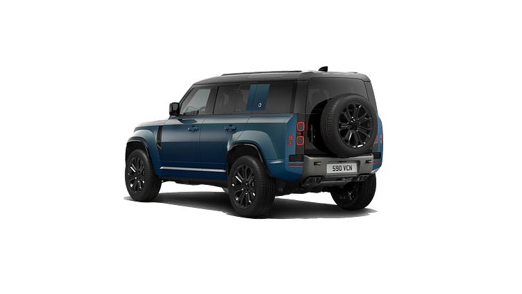 2026 Novo vozilo Land Rover Defender 110 Sargasso Blue P635 Petrol V8 Mild Hybrid OCTA OCTA