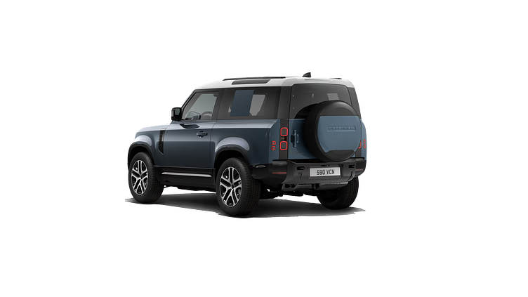 2026 Novo vozilo Land Rover Defender 90 Tasman Blue D250 Diesel Mild Hybrid X-Dynamic SE