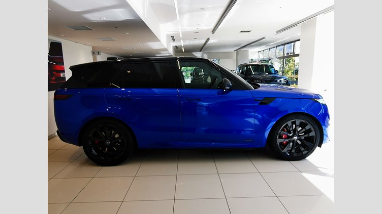 2024 認定中古車 Land Rover Range Rover Sport ベロシティブルー - グロスフィニッシュ P550eプラグインハイブリッド（ガソリン） スタンダードホイールベース Autobiography