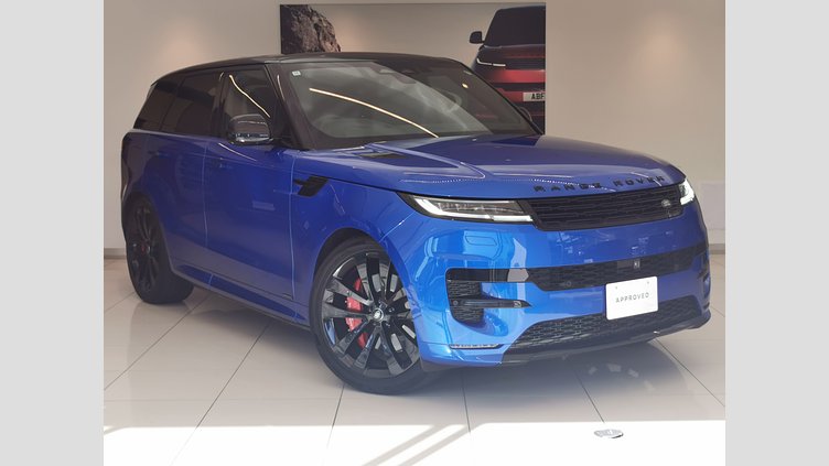 2024 認定中古車 Land Rover Range Rover Sport ベロシティブルー - グロスフィニッシュ P550eプラグインハイブリッド（ガソリン） スタンダードホイールベース Autobiography