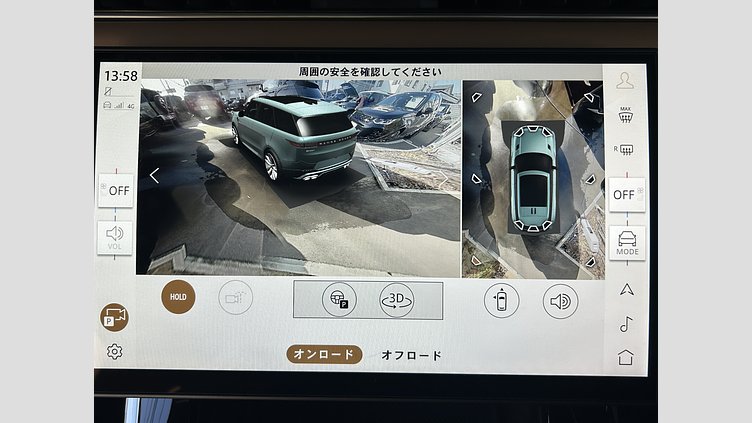 2024 認定中古車 Land Rover Range Rover Sport ジオラグリーン P550eプラグインハイブリッド（ガソリン） スタンダードホイールベース Autobiography