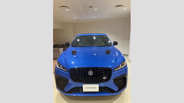 2023 認定中古車 Jaguar F-Pace ウルトラブルー P550 AWD（オートマチック） SVR