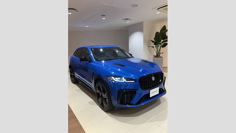 2023 認定中古車 Jaguar F-Pace ウルトラブルー P550 AWD（オートマチック） SVR