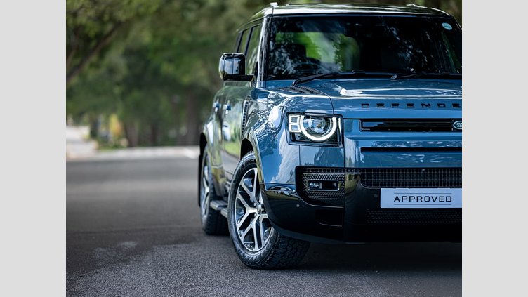 2025 Approved Land Rover Defender 110 Tasman Blue AWD 2025 DEFENDER 110 D350 X-DYNAMIC HSE