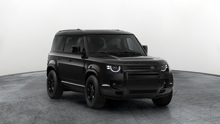 2026 Approved Land Rover Defender 110 Santorini Black D200 mild hybrid dízelmotor X-Dynamic SE